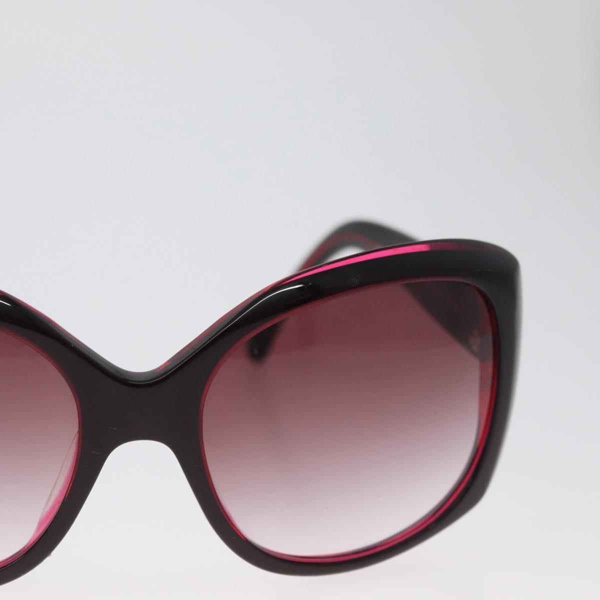 CHANEL COCO Mark Sunglasses plastic Red 5183-A CC Auth BA11304