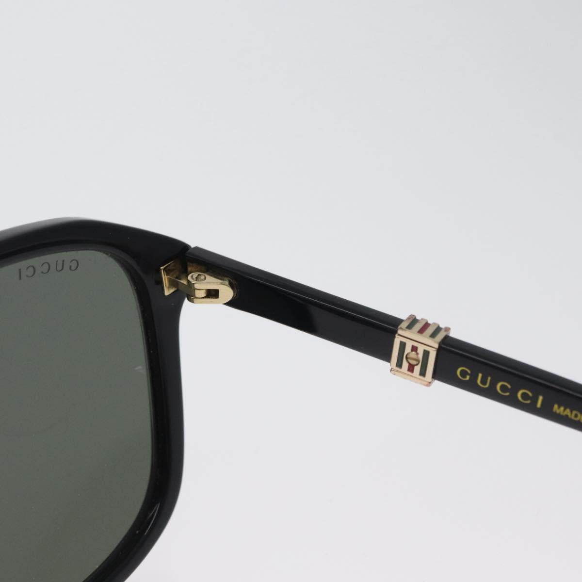 GUCCI Sunglasses plastic Black GG1494S Auth BA11305