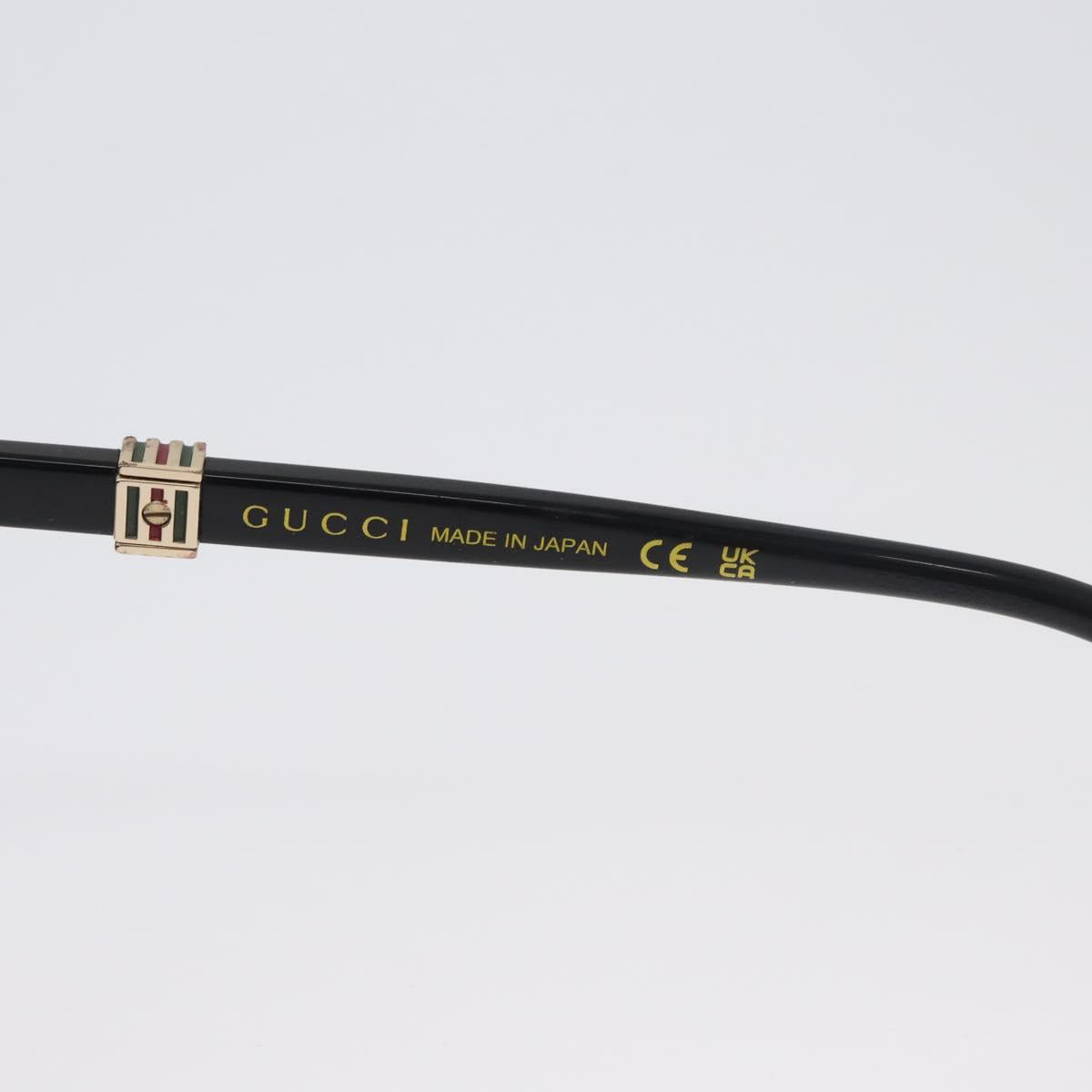 GUCCI Sunglasses plastic Black GG1494S Auth BA11305