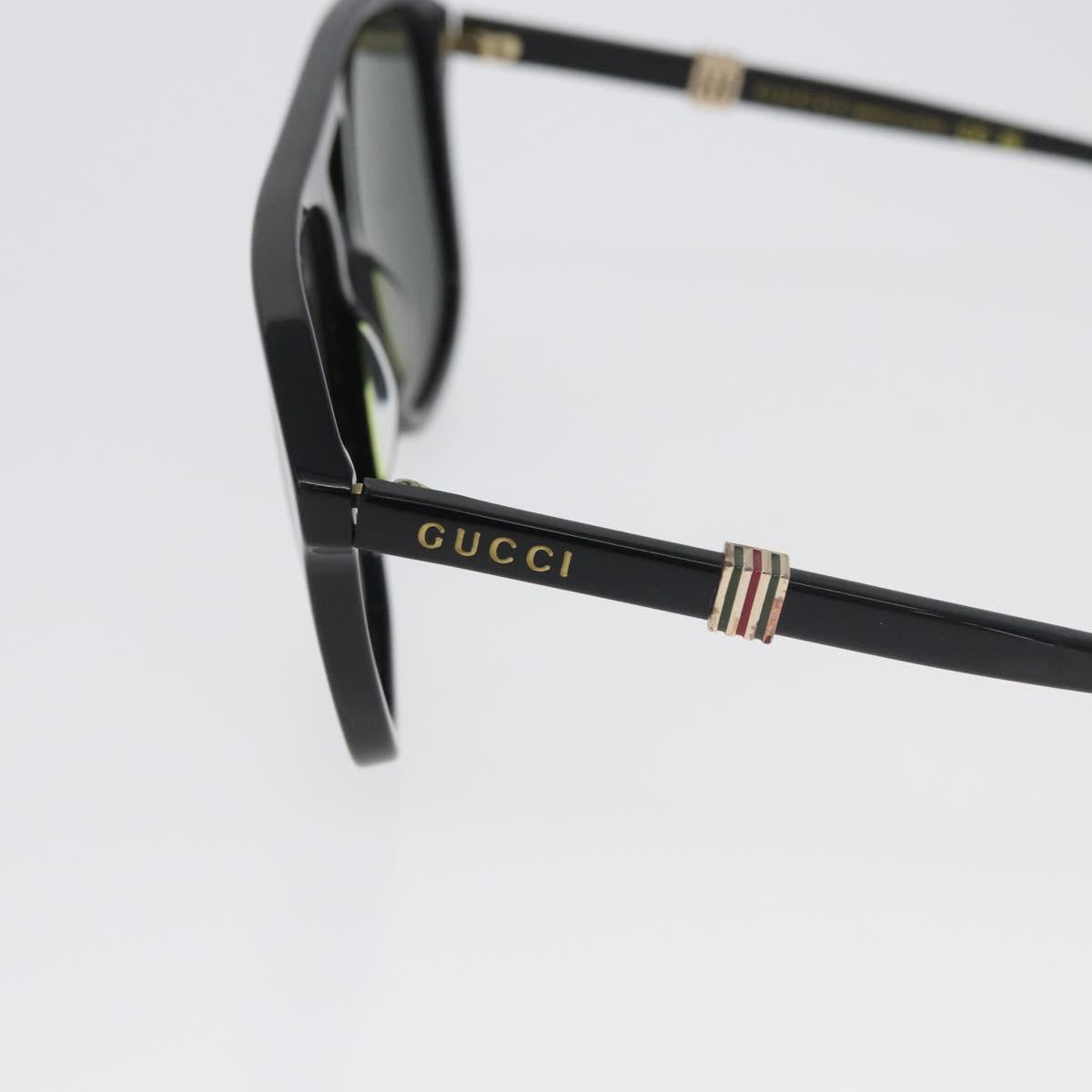 GUCCI Sunglasses plastic Black GG1494S Auth BA11305