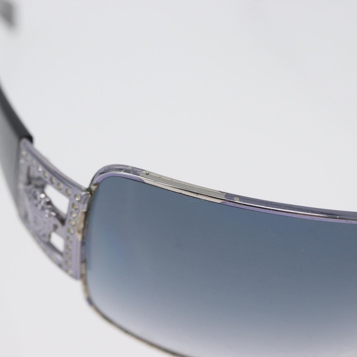 VERSACE Medusa Sunglasses plastic Black 2032-B Auth BA11306