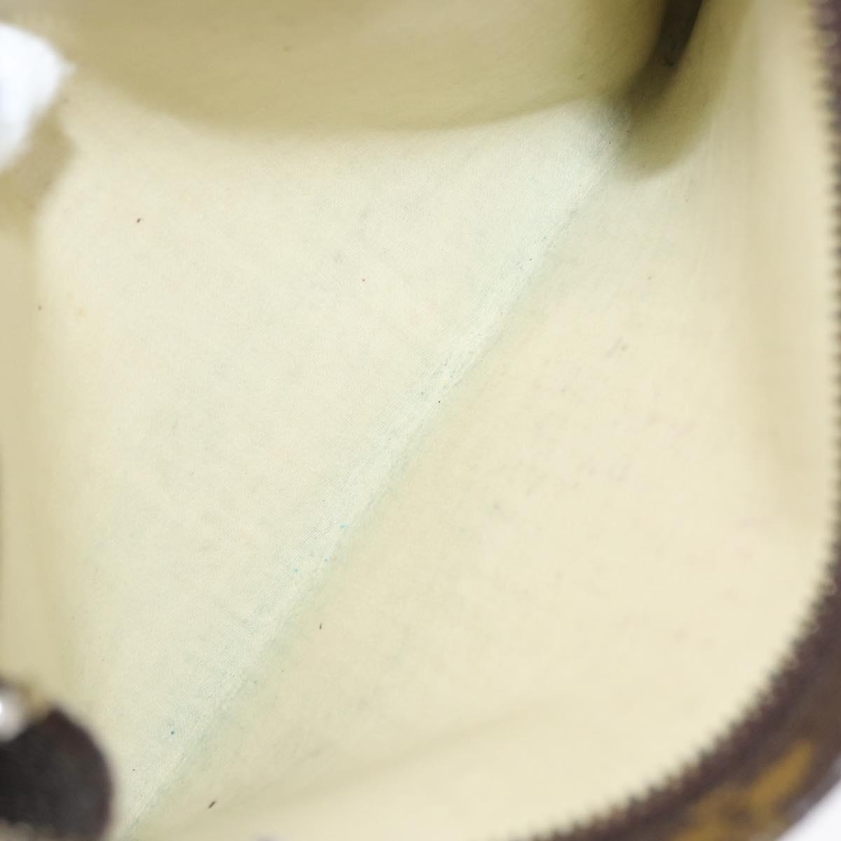 LOUIS VUITTON Monogram Bucket PM Accessory Pouch Vintage LV Auth BA11313