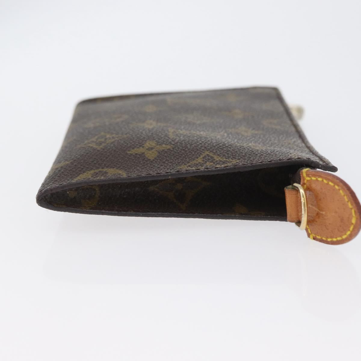 LOUIS VUITTON Monogram Bucket PM Accessory Pouch Vintage LV Auth BA11313