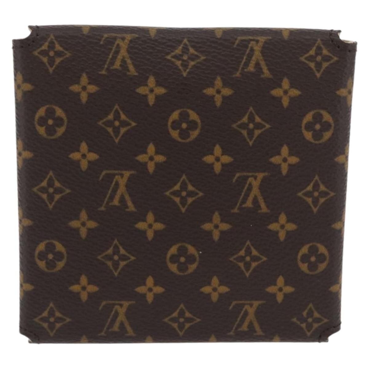 LOUIS VUITTON Monogram Jewelry case Jewelry Box LV Auth BA11314