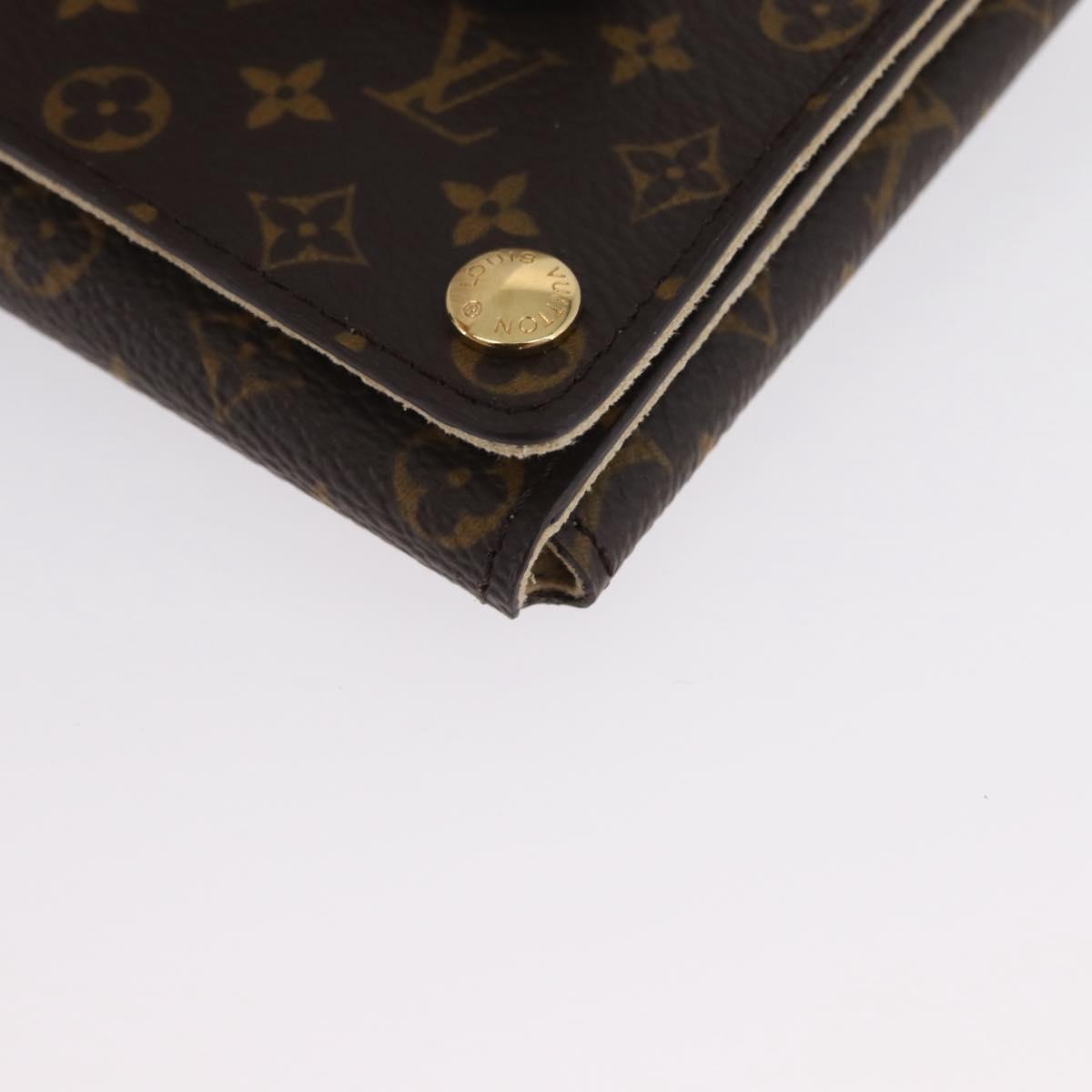 LOUIS VUITTON Monogram Jewelry case Jewelry Box LV Auth BA11314