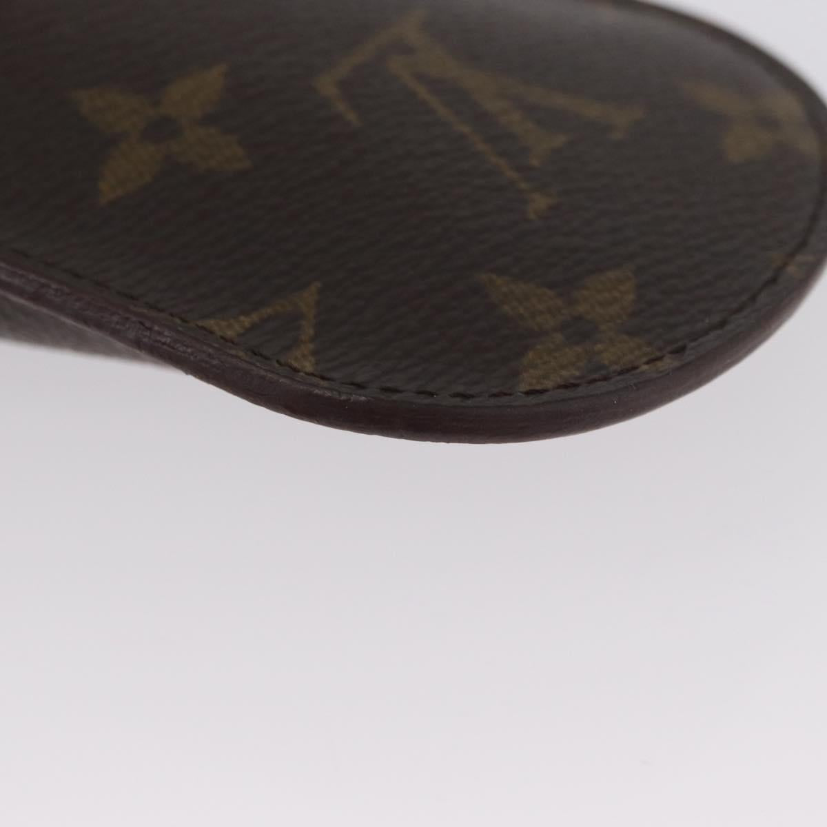 LOUIS VUITTON Monogram Etui Lunette Rabat Glasses Case M62970 LV Auth BA11316