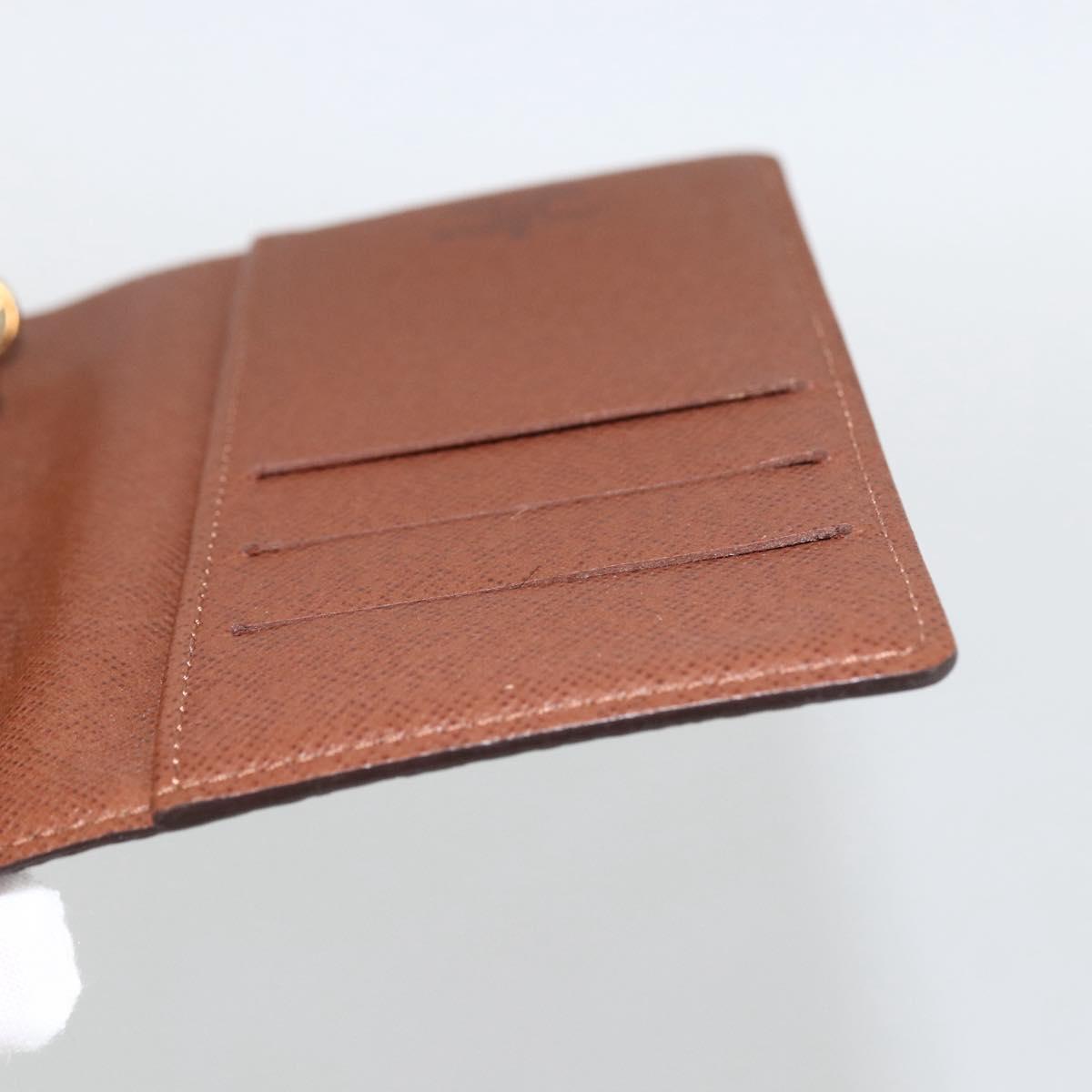 LOUIS VUITTON Monogram Agenda PM Day Planner Cover R20005 LV Auth BA11318