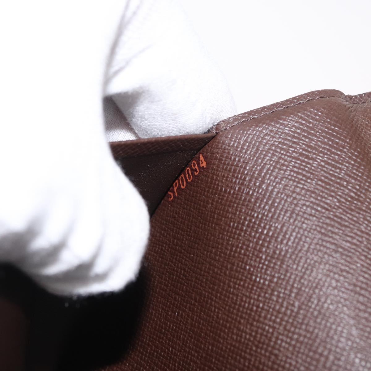 LOUIS VUITTON Damier Ebene Agenda MM Day Planner Cover R20240 LV Auth BA11331