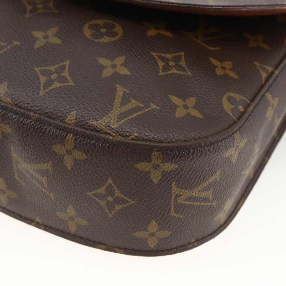 LOUIS VUITTON Monogram Saint Cloud GM Shoulder Bag M51242 LV Auth BA11343