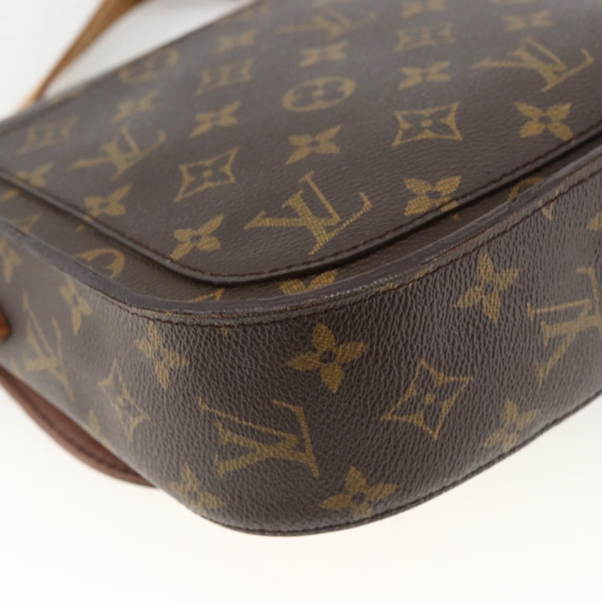 LOUIS VUITTON Monogram Saint Cloud GM Shoulder Bag M51242 LV Auth BA11343