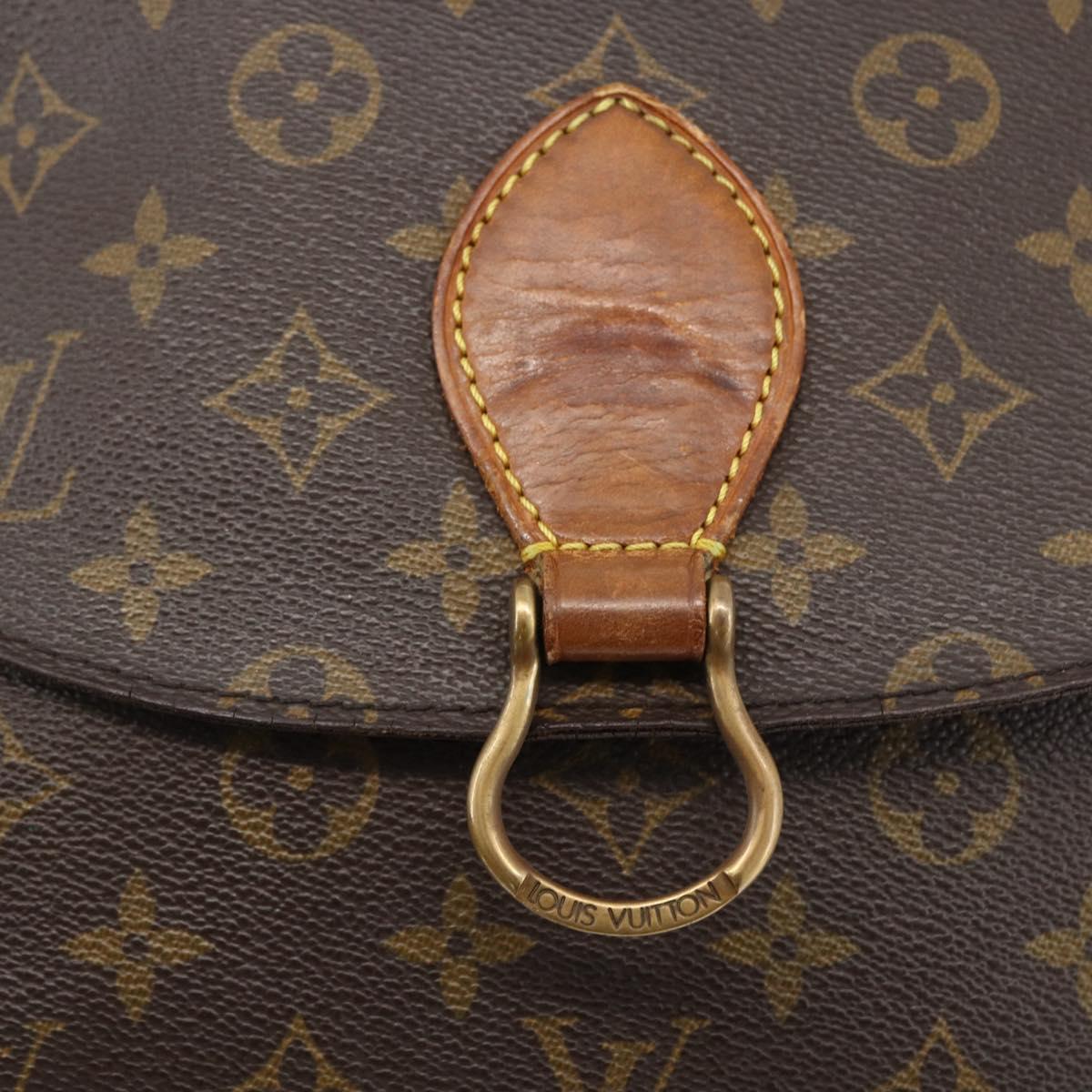 LOUIS VUITTON Monogram Saint Cloud GM Shoulder Bag M51242 LV Auth BA11343