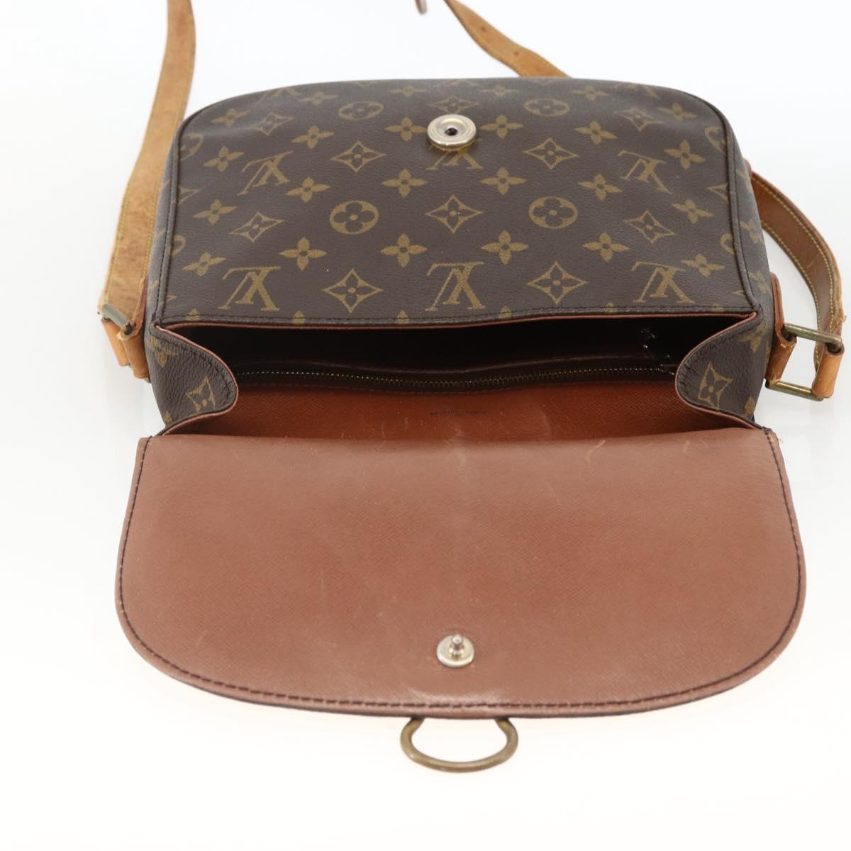 LOUIS VUITTON Monogram Saint Cloud GM Shoulder Bag M51242 LV Auth BA11343