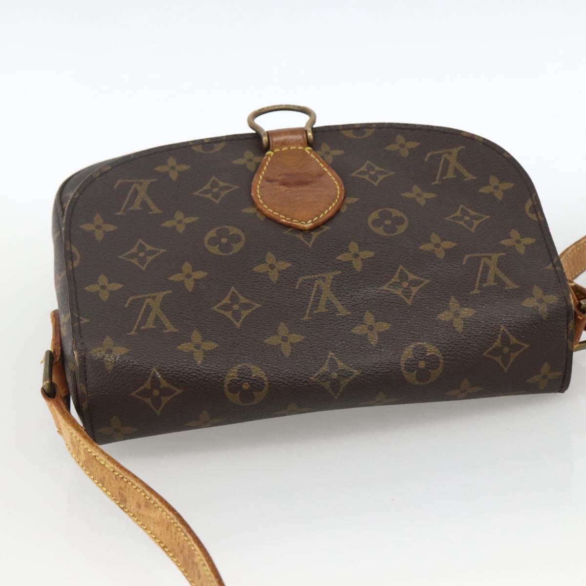 LOUIS VUITTON Monogram Saint Cloud GM Shoulder Bag M51242 LV Auth BA11343