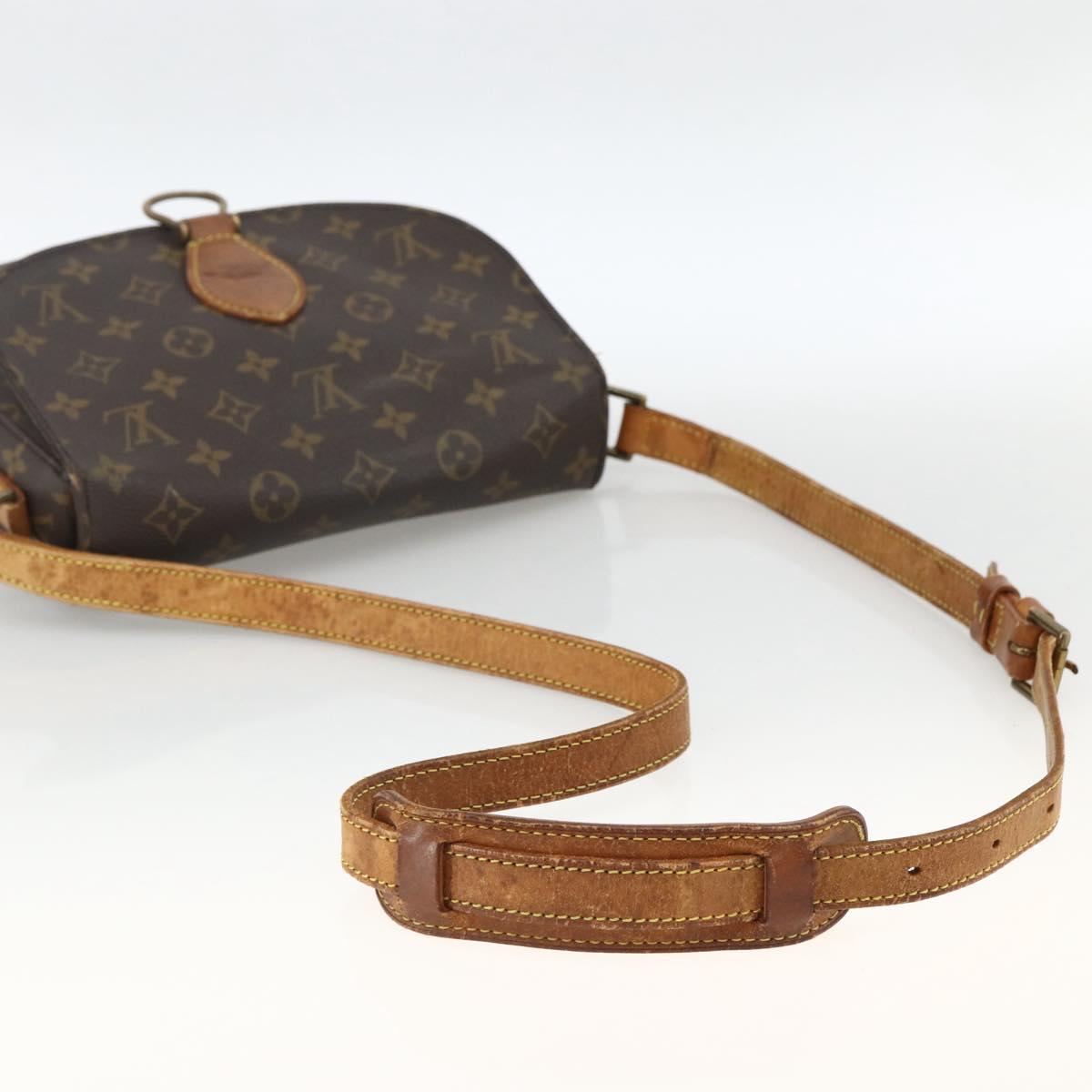 LOUIS VUITTON Monogram Saint Cloud GM Shoulder Bag M51242 LV Auth BA11343