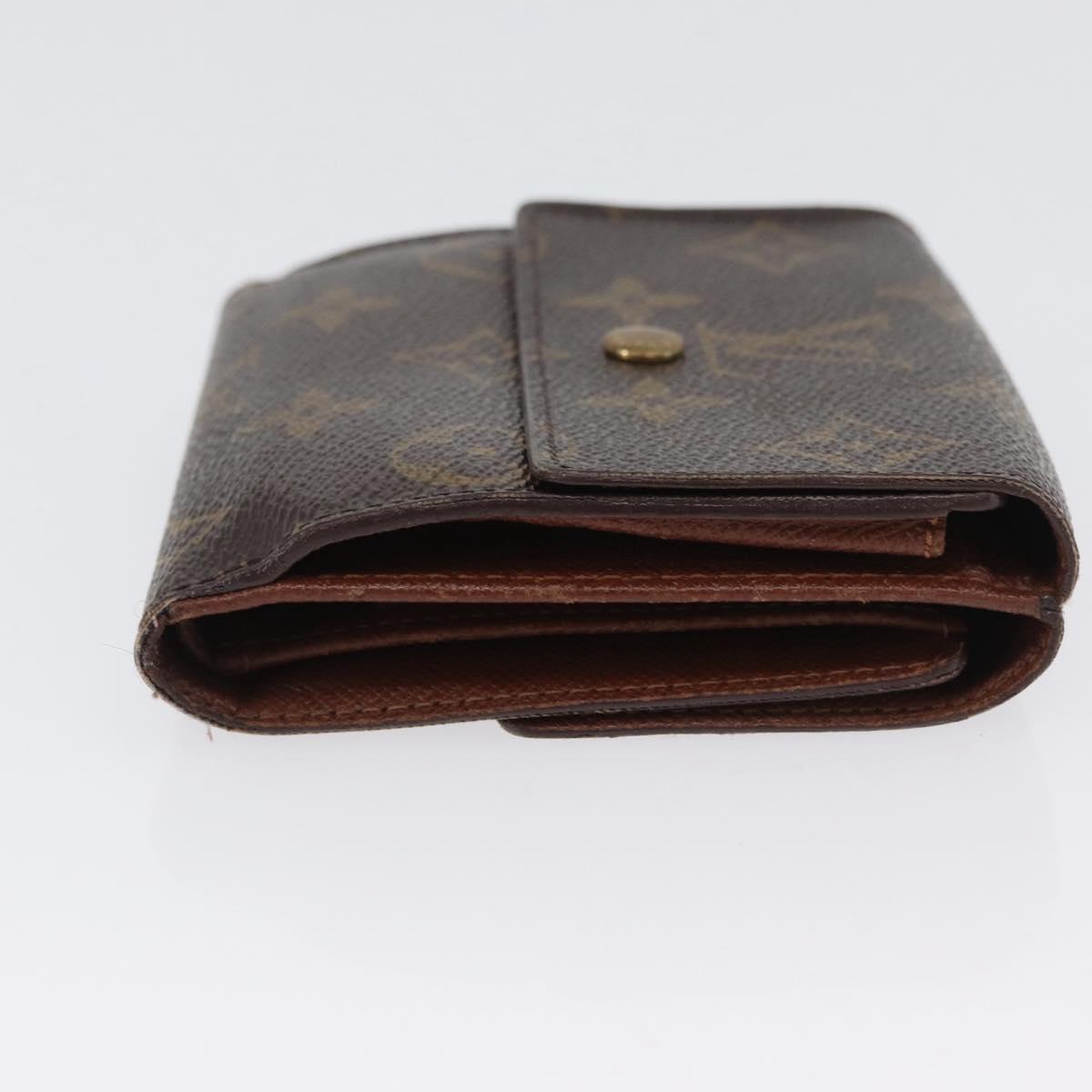 LOUIS VUITTON Monogram Wallet 2 Set LV Auth BA11350