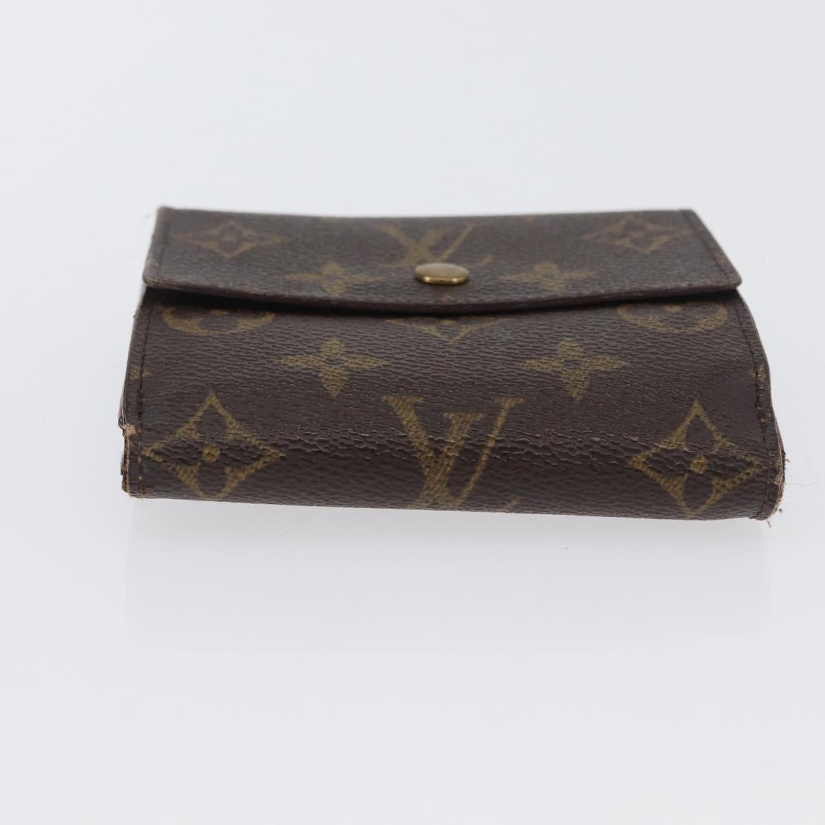 LOUIS VUITTON Monogram Wallet 2 Set LV Auth BA11350