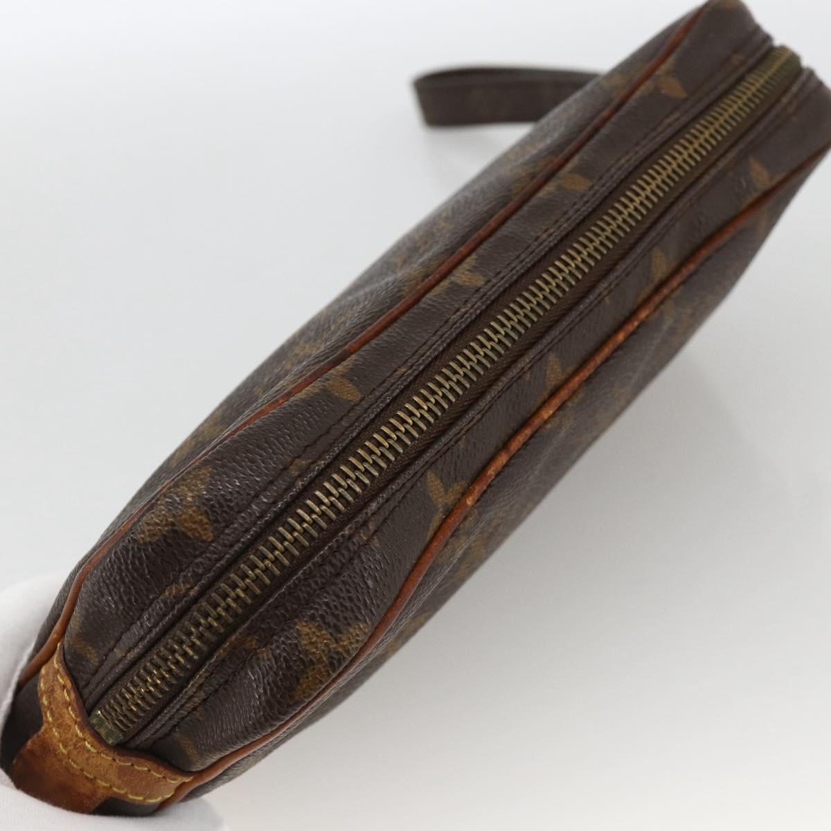 LOUIS VUITTON Monogram Marly Dragonne PM Clutch Bag M51827 LV Auth BA11355