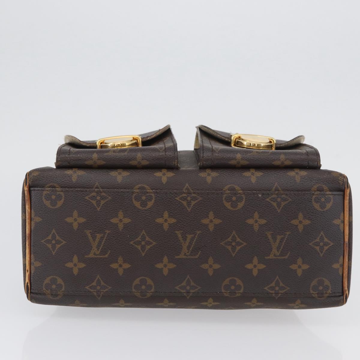 LOUIS VUITTON Monogram Manhattan PM Hand Bag M40026 LV Auth BA11364