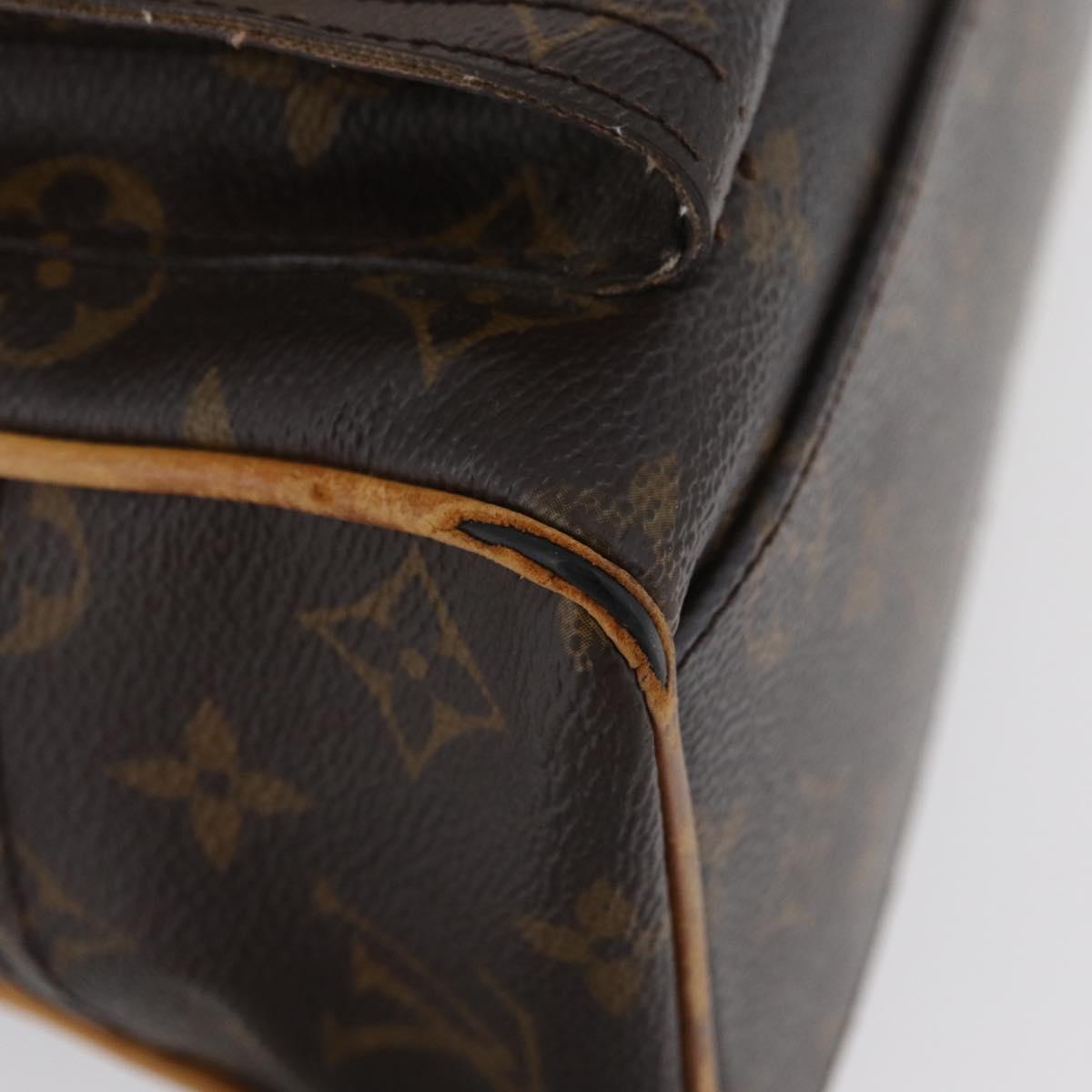 LOUIS VUITTON Monogram Manhattan PM Hand Bag M40026 LV Auth BA11364