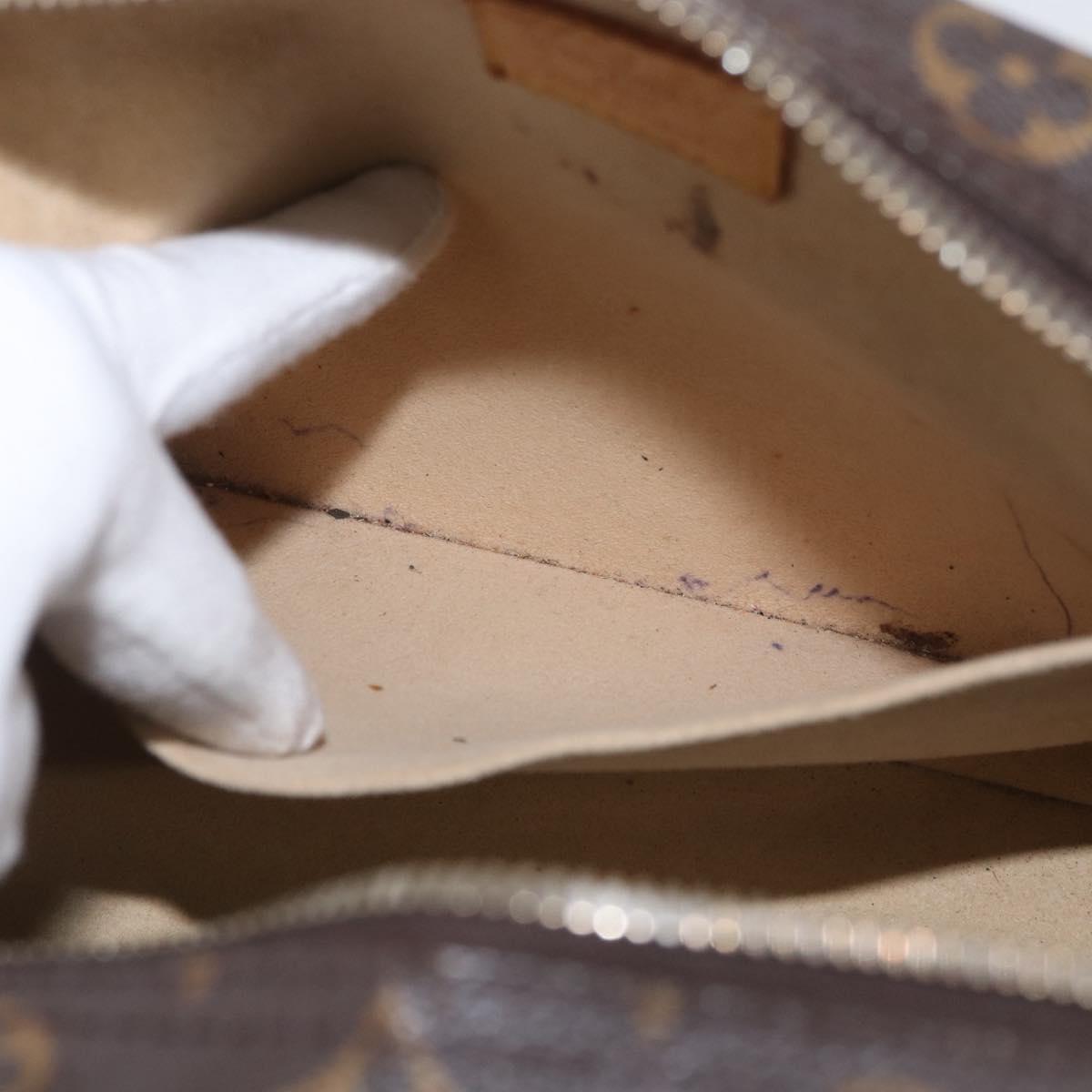 LOUIS VUITTON Monogram Manhattan PM Hand Bag M40026 LV Auth BA11364