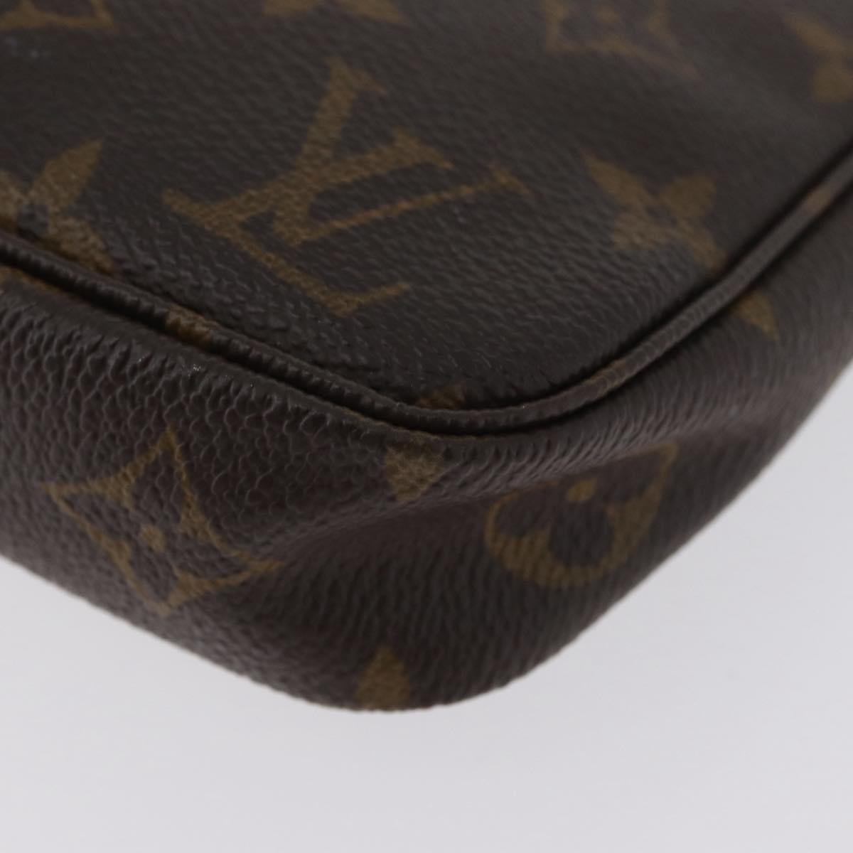 LOUIS VUITTON Monogram Pochette Accessoires Pouch M51980 LV Auth BA11365