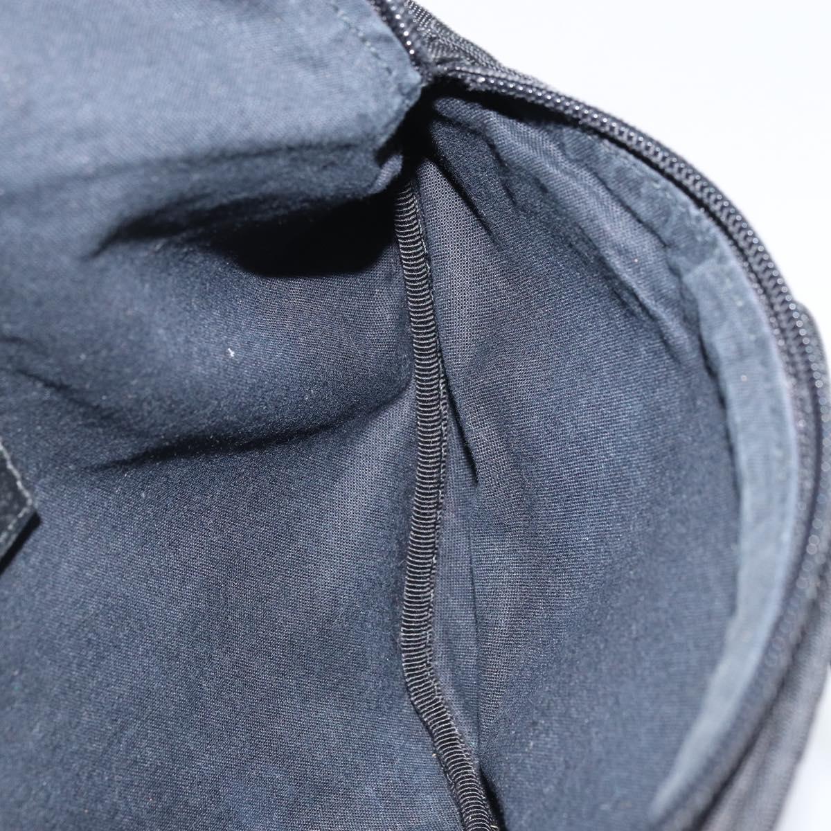 BALENCIAGA Body Bag Nylon Black 482389 Auth BA11367
