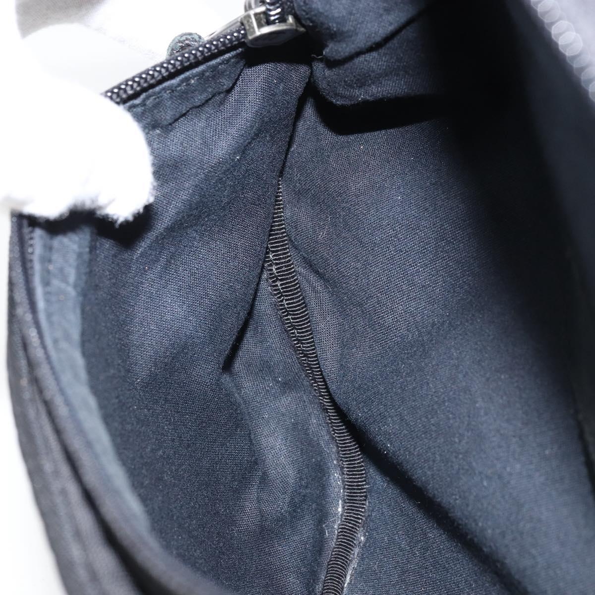 BALENCIAGA Body Bag Nylon Black 482389 Auth BA11367