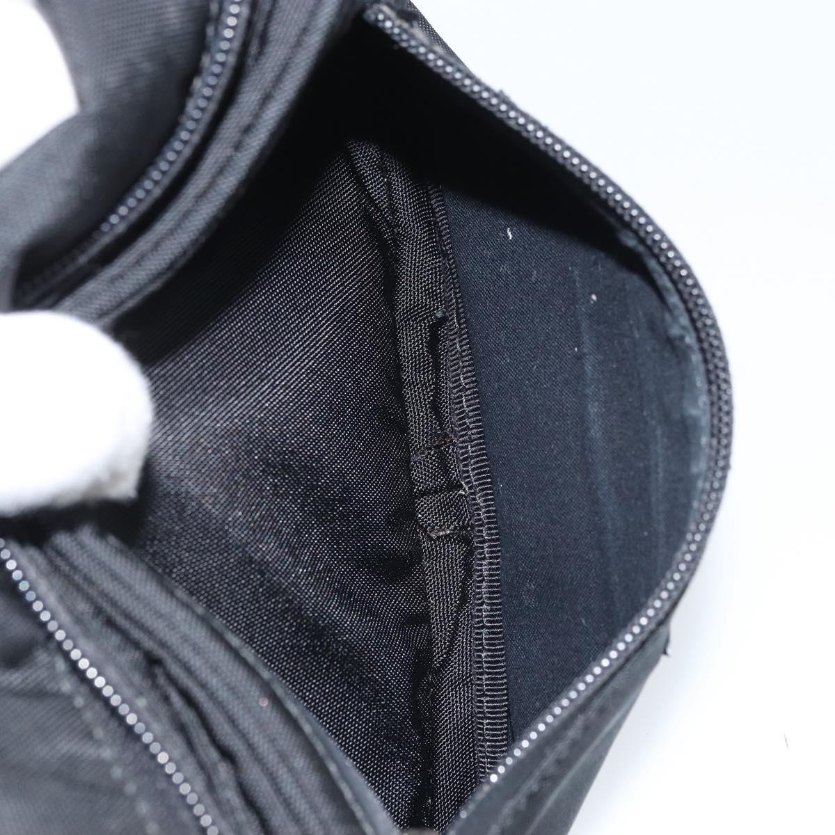 BALENCIAGA Body Bag Nylon Black 482389 Auth BA11367