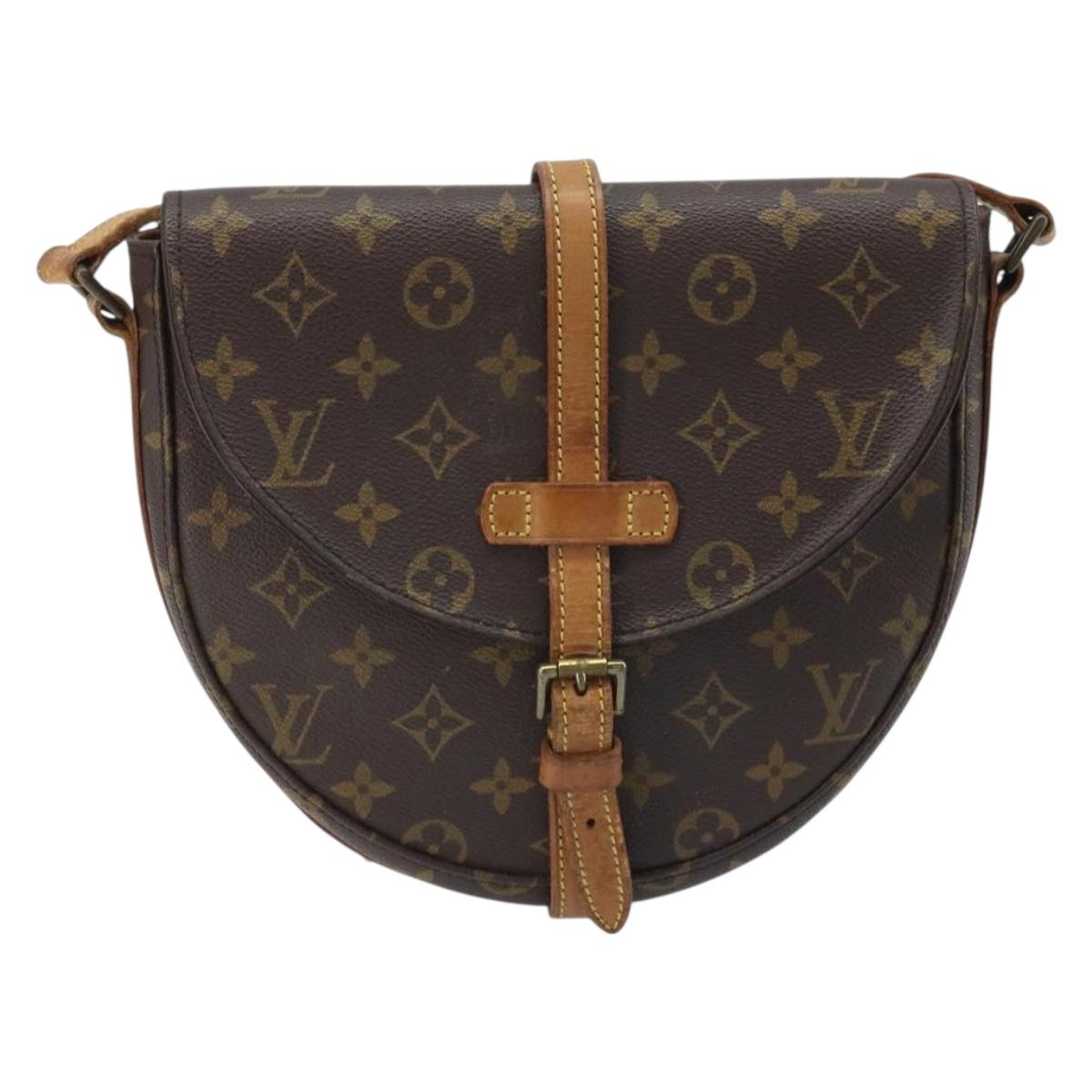 LOUIS VUITTON Monogram Chantilly MM Shoulder Bag M51233 LV Auth BA11387