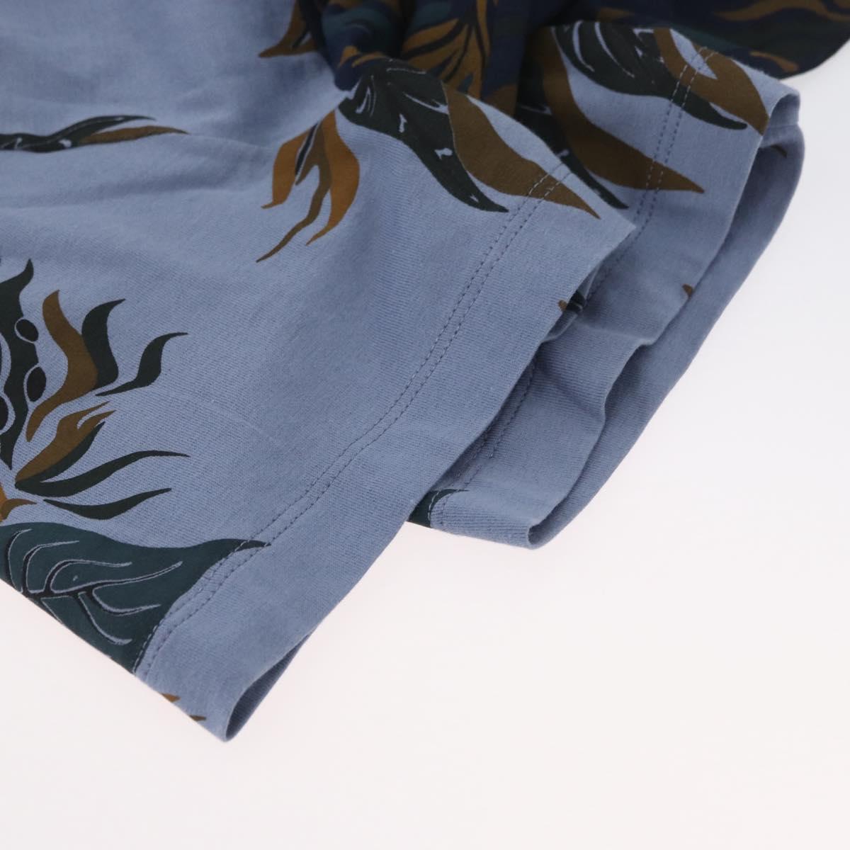 LOUIS VUITTON T Shirt Shirt Cotton Navy LV Auth BA11391A