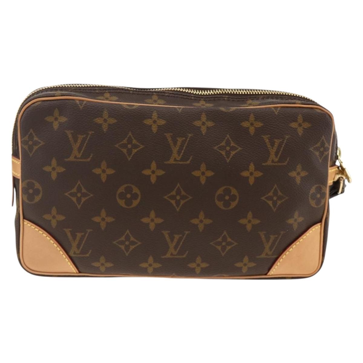 LOUIS VUITTON Monogram Marly Dragonne GM Clutch Bag M51825 LV Auth BA11396A
