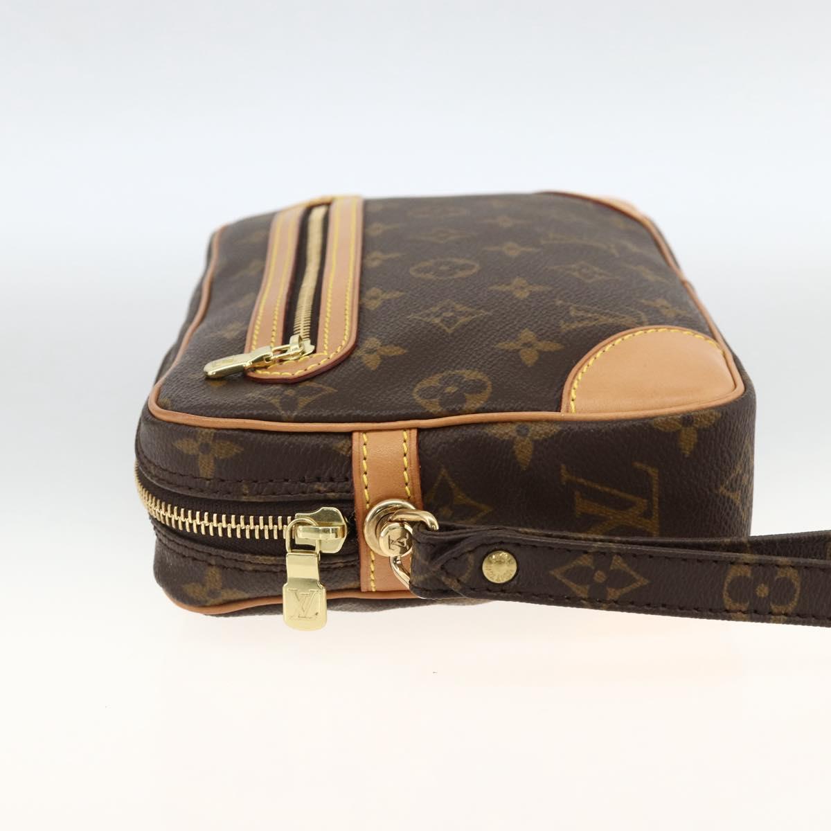 LOUIS VUITTON Monogram Marly Dragonne GM Clutch Bag M51825 LV Auth BA11396A