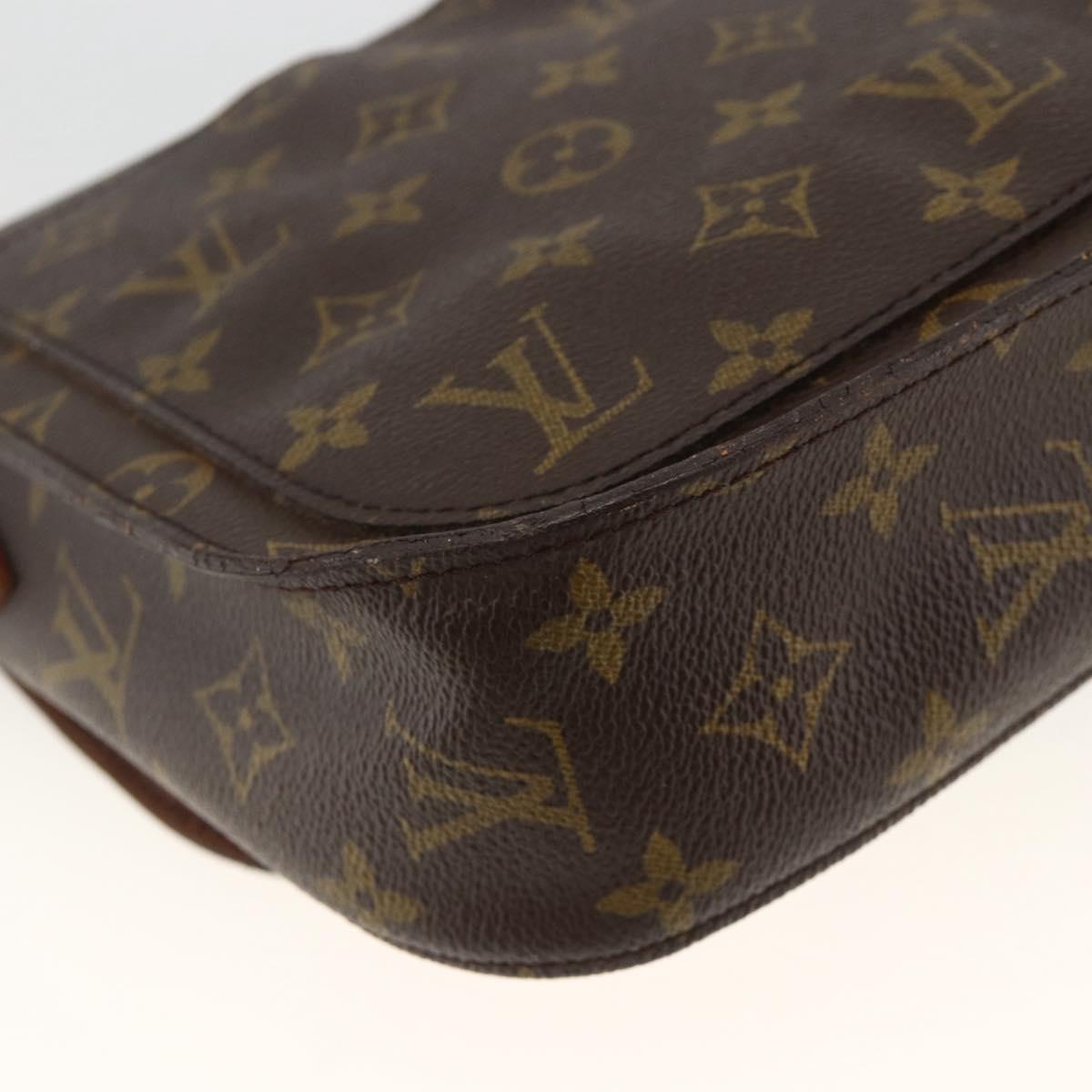 LOUIS VUITTON Monogram Saint Cloud GM Shoulder Bag M51242 LV Auth BA11406