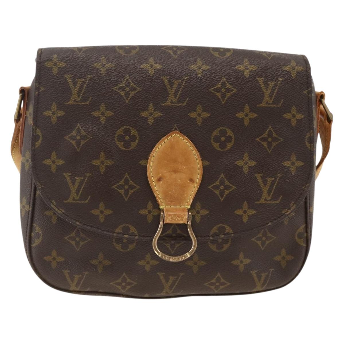 LOUIS VUITTON Monogram Saint Cloud GM Shoulder Bag M51242 LV Auth BA11406