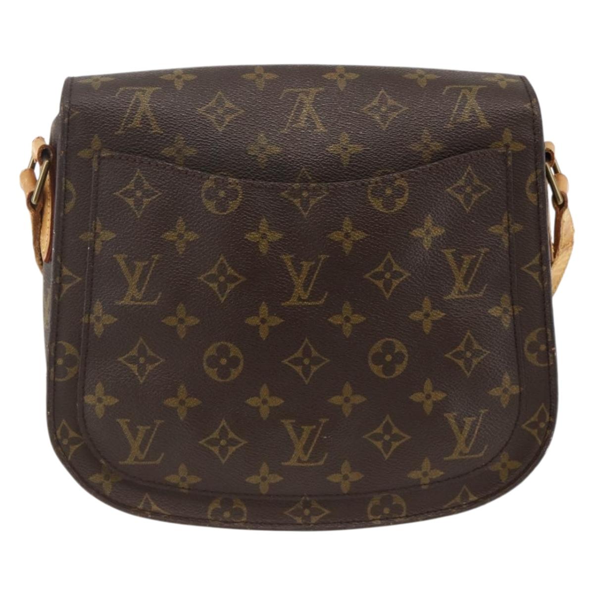 LOUIS VUITTON Monogram Saint Cloud GM Shoulder Bag M51242 LV Auth BA11406