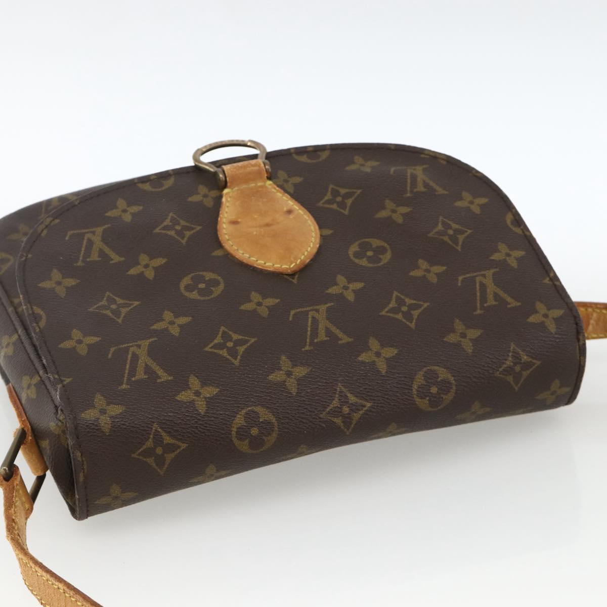 LOUIS VUITTON Monogram Saint Cloud GM Shoulder Bag M51242 LV Auth BA11406