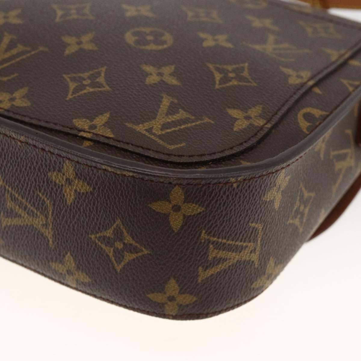 LOUIS VUITTON Monogram Saint Cloud GM Shoulder Bag M51242 LV Auth BA11407A