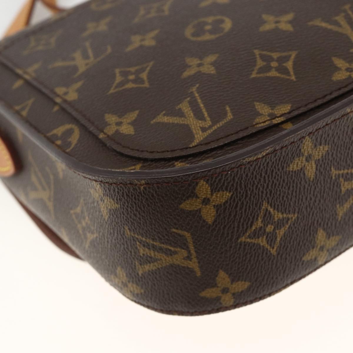 LOUIS VUITTON Monogram Saint Cloud GM Shoulder Bag M51242 LV Auth BA11407A