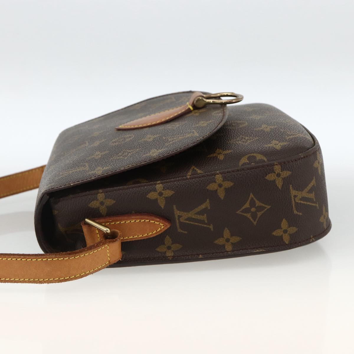 LOUIS VUITTON Monogram Saint Cloud GM Shoulder Bag M51242 LV Auth BA11407A