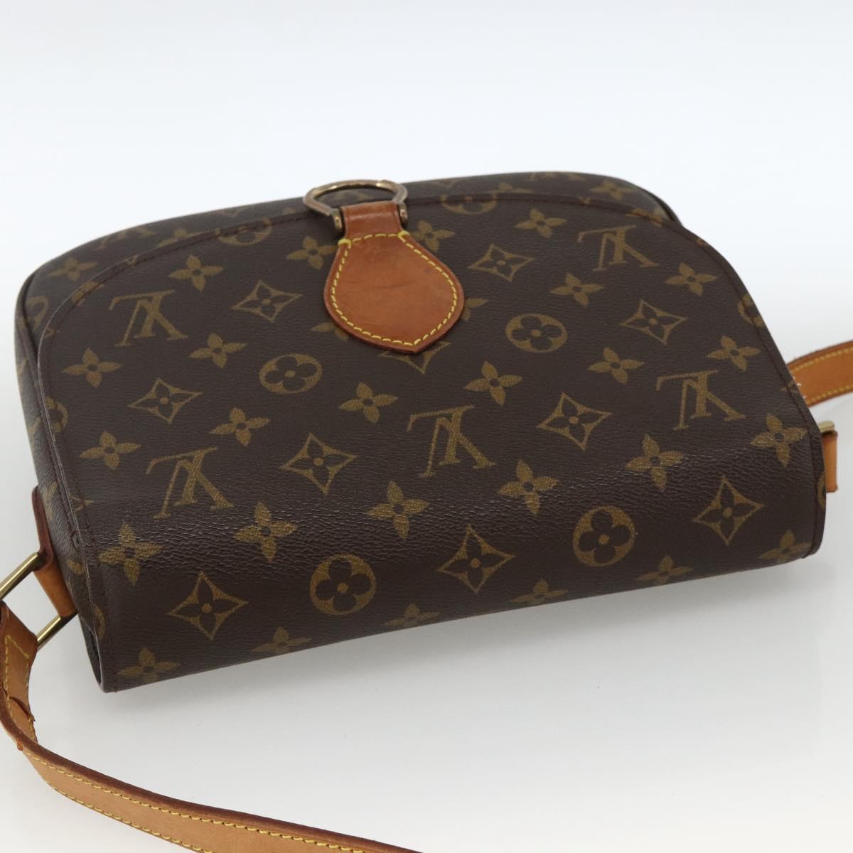 LOUIS VUITTON Monogram Saint Cloud GM Shoulder Bag M51242 LV Auth BA11407A