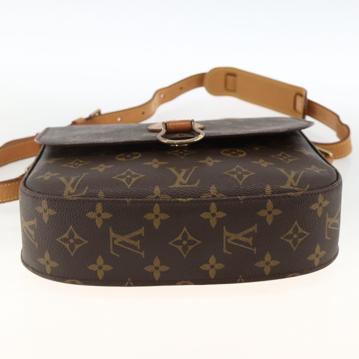 LOUIS VUITTON Monogram Saint Cloud GM Shoulder Bag M51242 LV Auth BA11407A