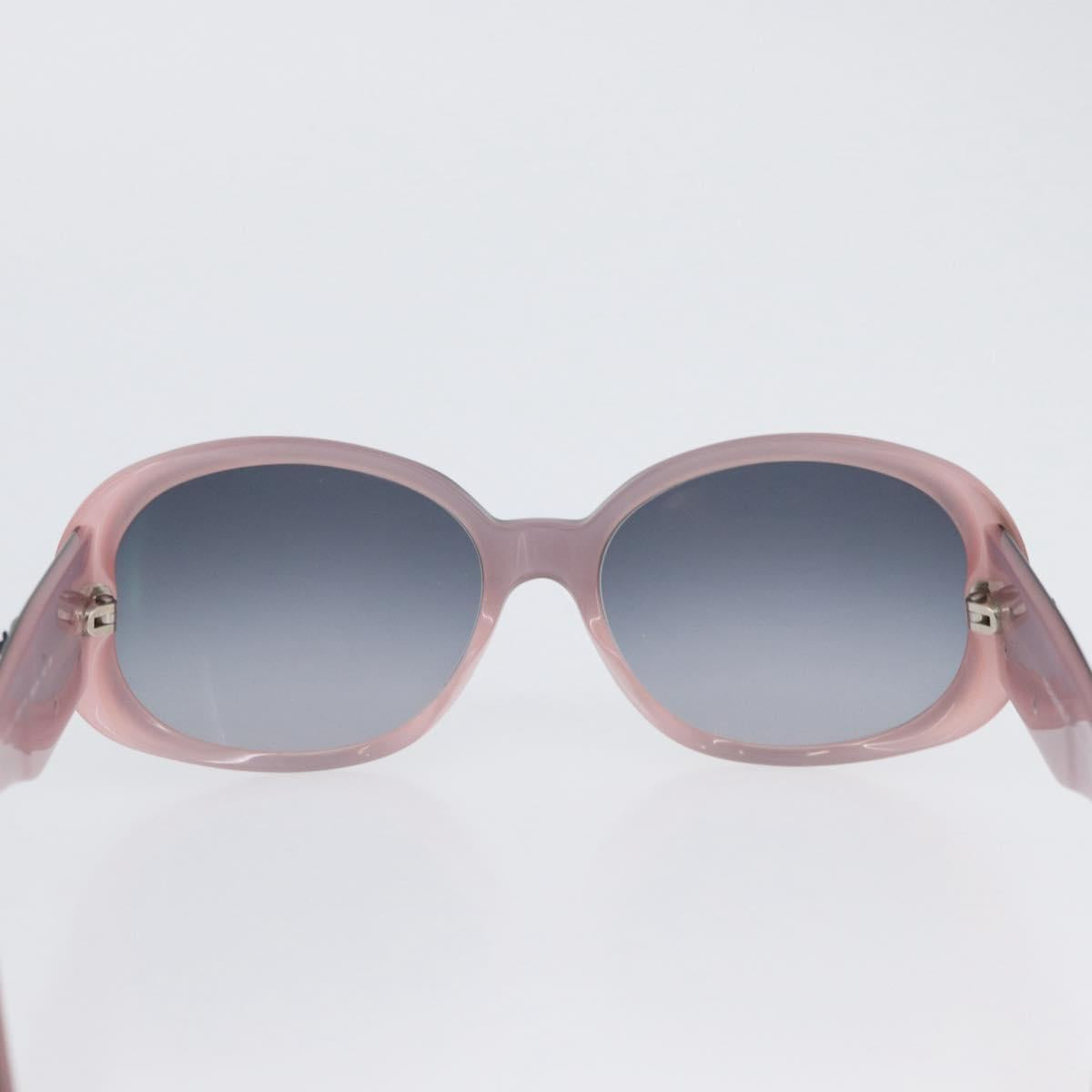CHANEL Sunglasses plastic Pink CC Auth BA11421