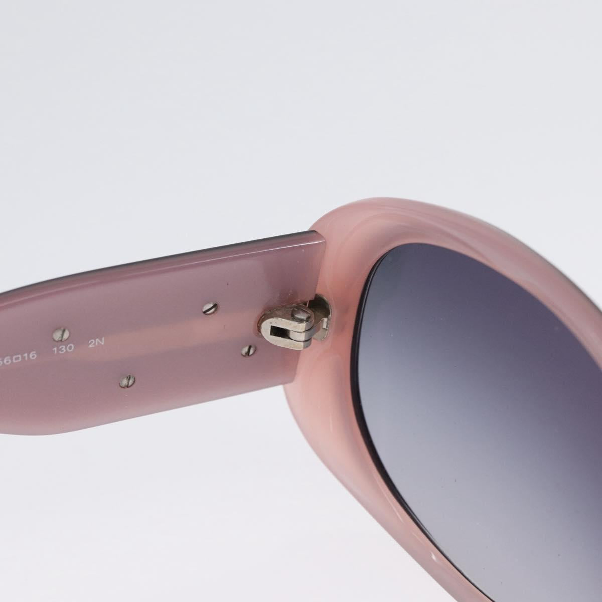 CHANEL Sunglasses plastic Pink CC Auth BA11421