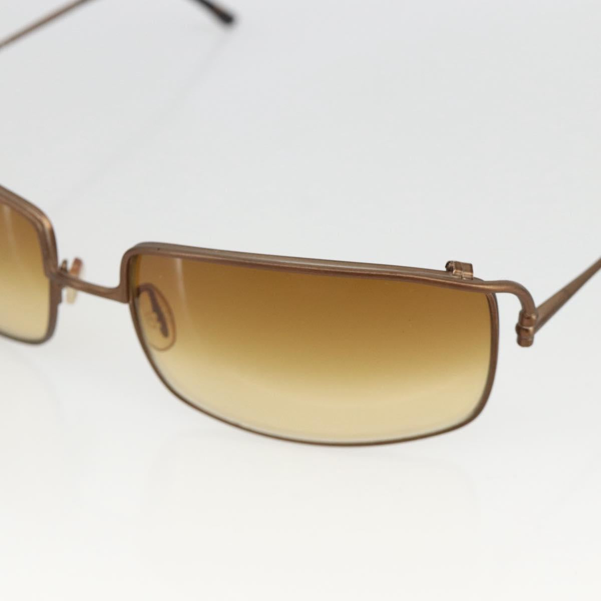 PRADA Sunglasses metal Brown Auth BA11431