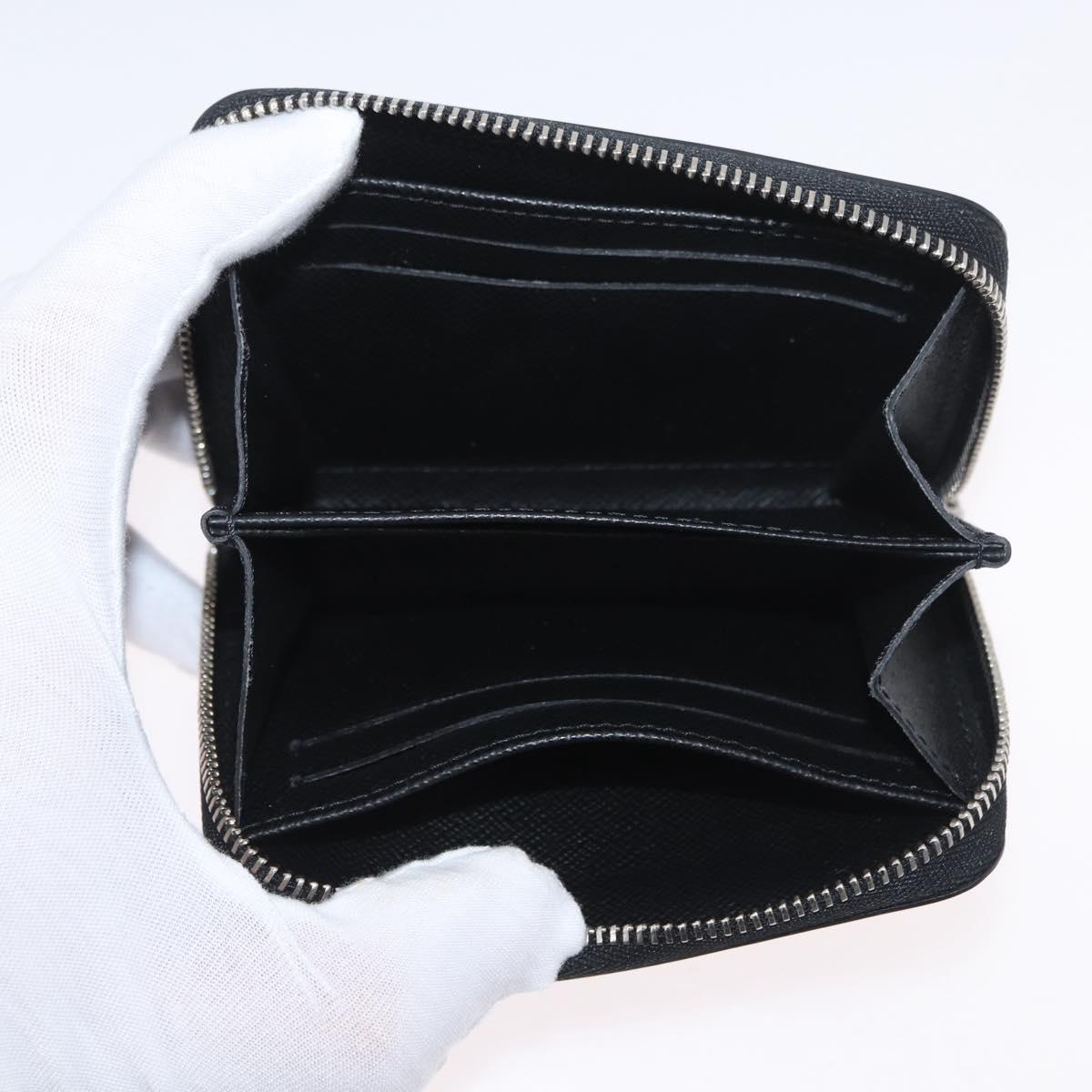 LOUIS VUITTON Epi Zippy Coin Purse Black M60152 LV Auth BA11515A