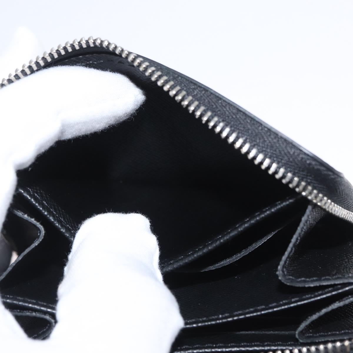 LOUIS VUITTON Epi Zippy Coin Purse Black M60152 LV Auth BA11515A