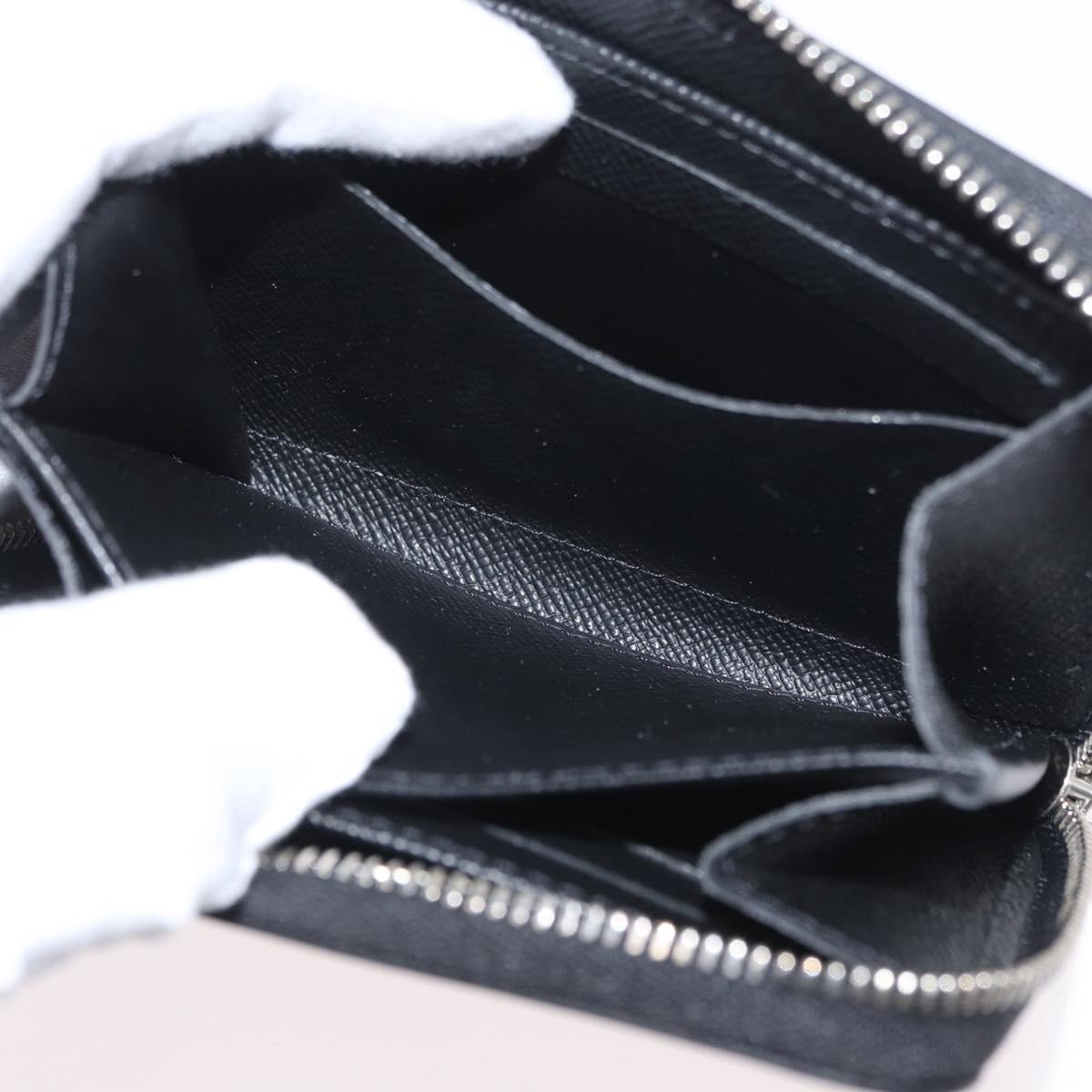 LOUIS VUITTON Epi Zippy Coin Purse Black M60152 LV Auth BA11515A