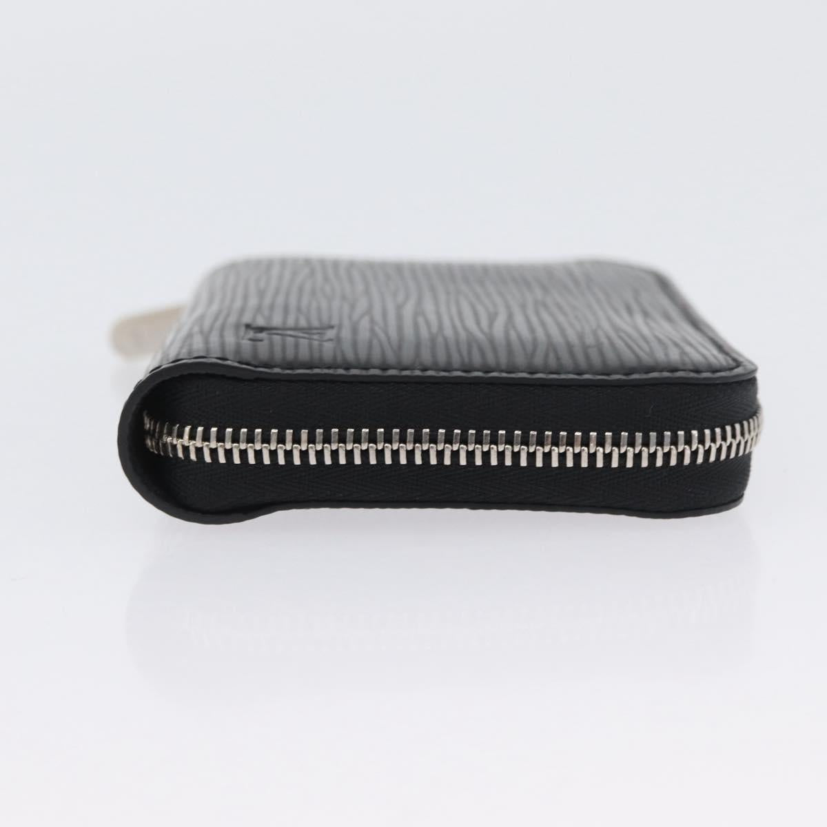 LOUIS VUITTON Epi Zippy Coin Purse Black M60152 LV Auth BA11515A