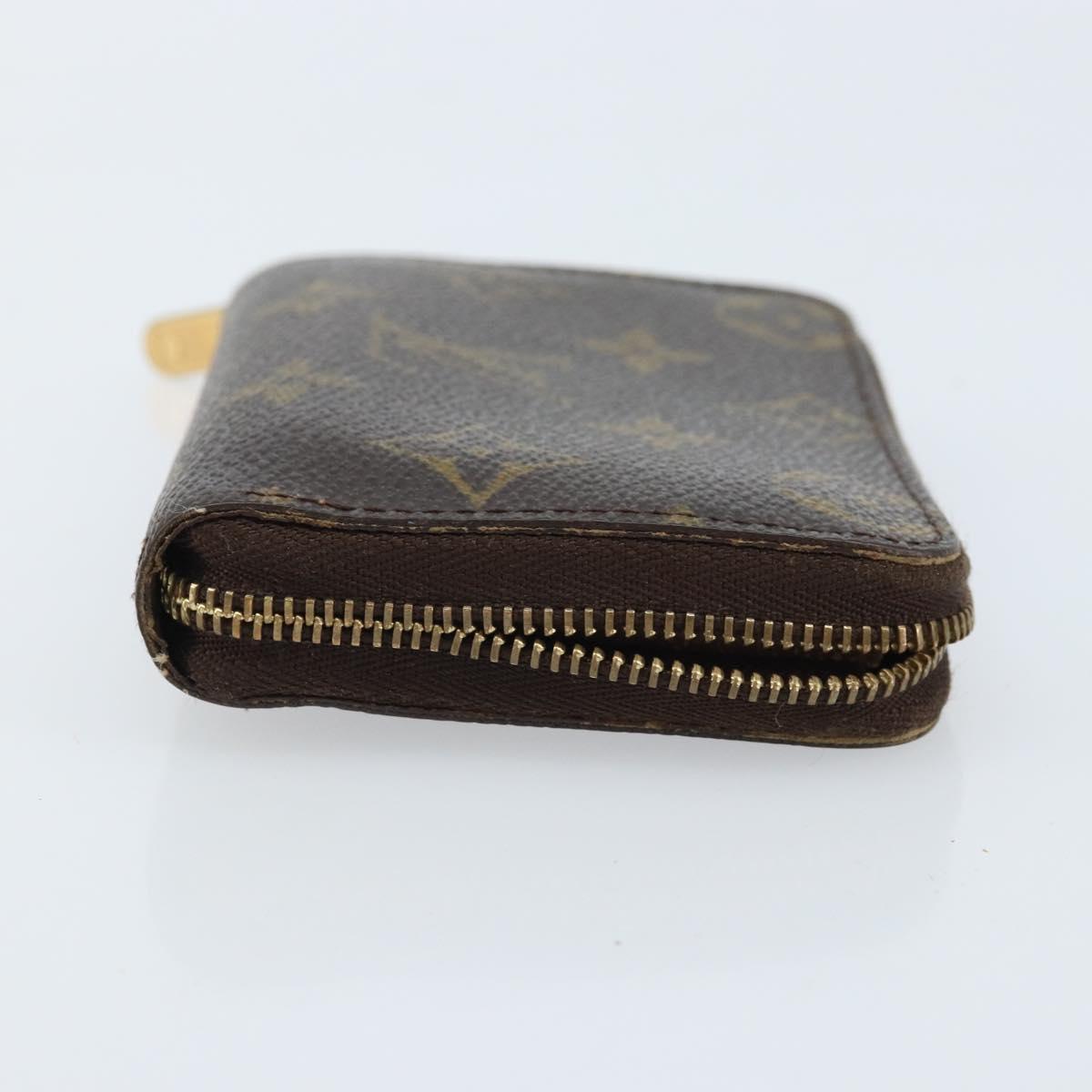 LOUIS VUITTON Monogram Zippy Coin Purse Coin Purse M60067 LV Auth BA11516