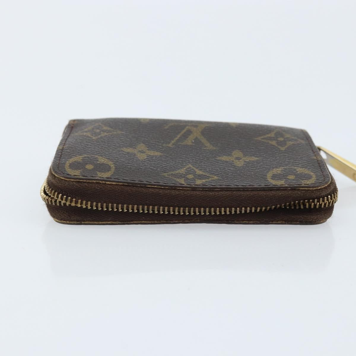 LOUIS VUITTON Monogram Zippy Coin Purse Coin Purse M60067 LV Auth BA11516